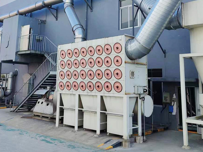 江蘇斜插式濾筒除塵器